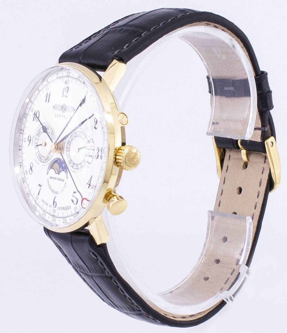 Zeppelin Series LZ 129 Hindenburg Germany Made 7038-1 70381 Men's Watch